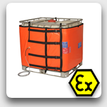 Ex-rated Intermediate Bulk Container (IBC) Heater - 1000l