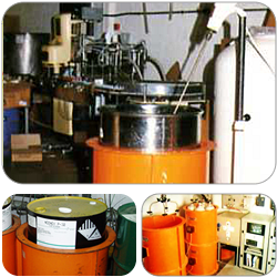 Induction Drum Heater for cosmetics industry