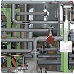 Oilskid for the petrochemical industry