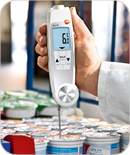Temperature spot-checks ensuring HACCP compliance IR Thermometer for food testing