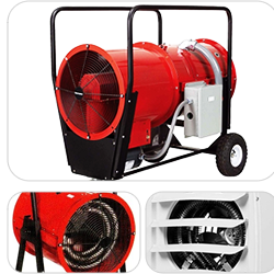 Blower heaters, forced air heaters