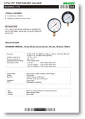 aa series pressure gauge brochure