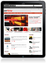 unitemp homepage re-design 2012
