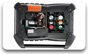 testo 350 flue gas analyser for easy maintenance