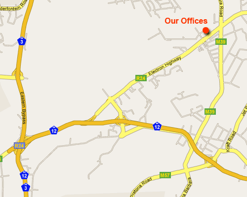 map of jhb office