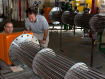 Flanged Heater: 114 KW for heating eluate