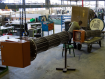 Flanged Heater: 114 KW for heating eluate