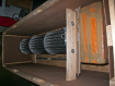 Flanged Heater: 114 KW for heating eluate