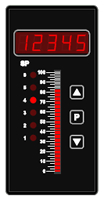 TEX-BAR bar graph process  controller