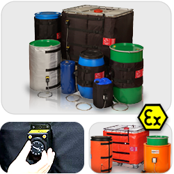 Surface Heaters: Container & Drum Heaters for industrial applications Surface Heaters: Container & Drum Heaters for industrial applications