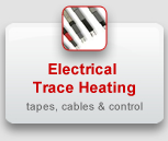 Electrical Trace Heating: tapes, cables & control