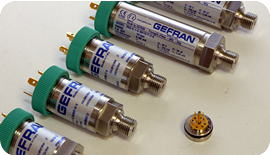 Pressure sensors by Gefran: unitemp supplies