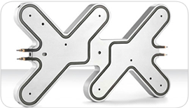 6-8 cavity standard hotrunner manifold by Thermoplay