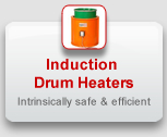 Induction Drum Heaters: Intrinsically safe & efficient