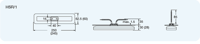 Elstein HSR/1 IR Technical Drawing