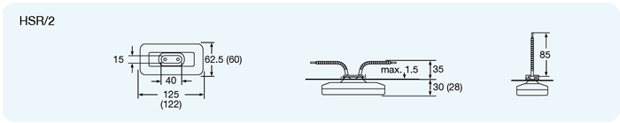 Elstein HSR/2 IR Technical Drawing