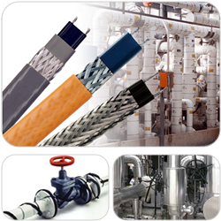 electrical trace heating, parallel heat tracing, self-regulating heat tracing cables, constant watt heating cables, foundation heating