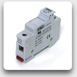 Fuseholders for DIN rail mounting