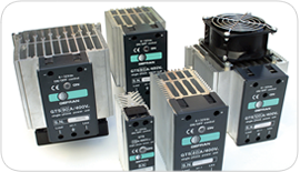 SSRs and range of heatsinks for industry