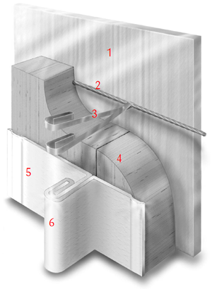 Tank insulation panel