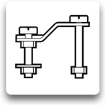 Sensor cable bracket: Mini or standard connector