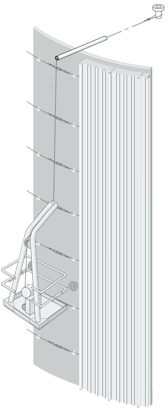 ThermaSeam tank insulation panel installation