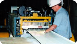 ThermaSeam manufacturing process located at Thermon’s Houston, Texas, facility. ThermaSeam manufacturing