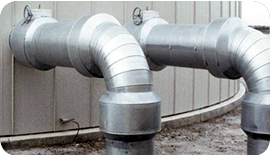 ThermaSeam tank insulation: Protrusions are tightly sealed