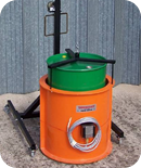 Enable frequent drum changes Thermosafe Lifting Frame 03
