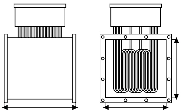 Air Duct Heaters: High Temperature Construction