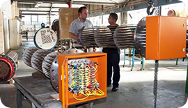 Flanged Immersion Heaters manufactured by unitemp Flanged Immersion Heaters manufactured by unitemp