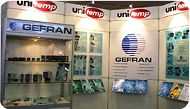 Process Expo 2001: unitemp exhibits the GEFRAN range