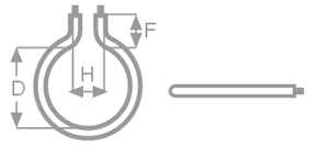 Rod Element Shape H