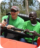 Andrew & Charles Roller coaster ride: Andrew & Charles