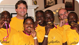 The winners: Jabu, Giles, Dina, Shimi, Ernest, Mike E, Nathaniel The winners: Jabu, Giles, Dina, Shimi, Ernest, Mike E, Nathaniel